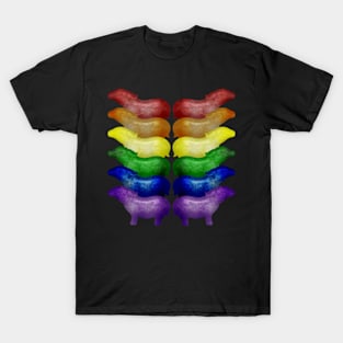 Mythical Rainbow Pigs T-Shirt